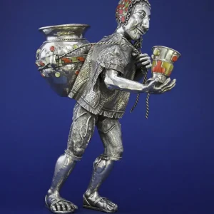 Escultura poblador de los andes peruanos