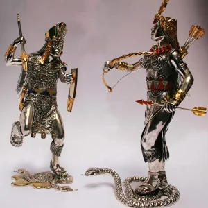 Escultura Guerreros Inca